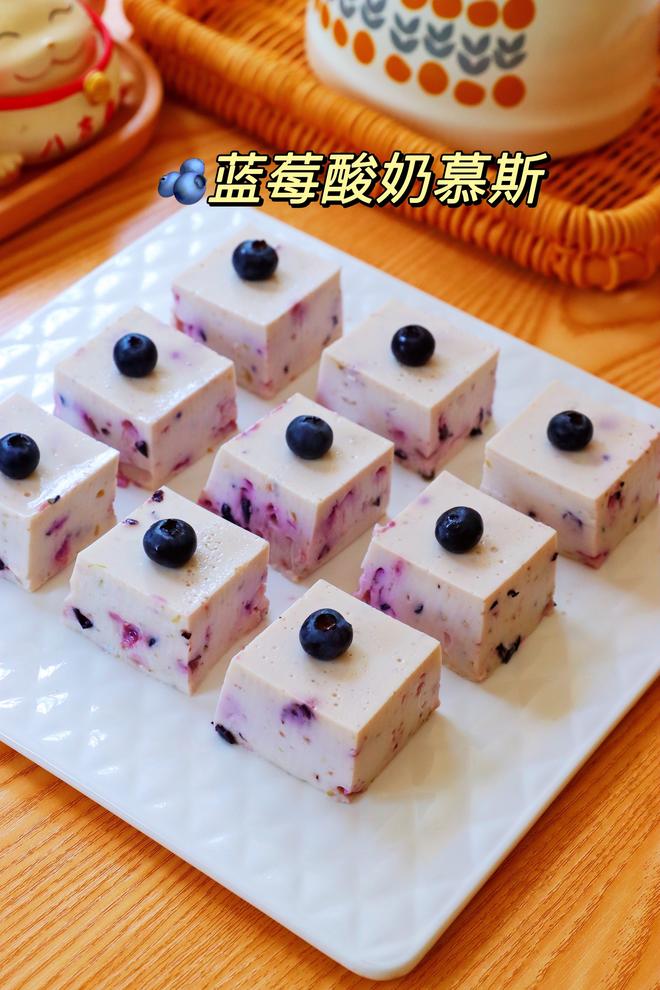 蓝莓酸奶慕斯