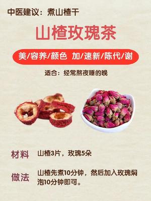 山楂减肥养生茶