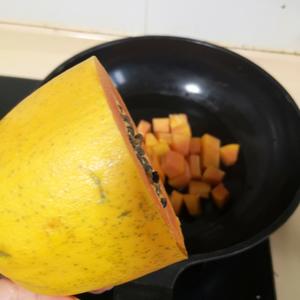 我的晚餐美容汤木瓜炖牛奶