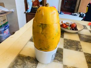 简单好吃零失败的木瓜牛奶冻
