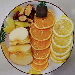超简单的DIY果茶：苹果热橙柠檬茶