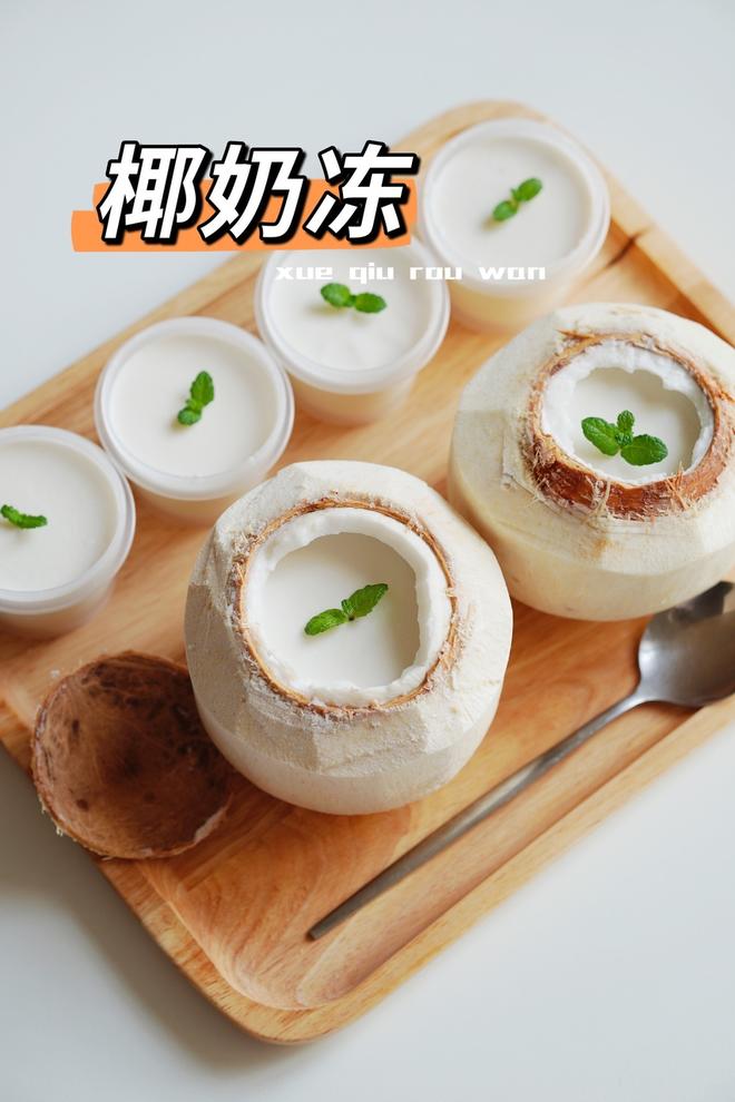 奶香椰奶冻🥥｜超简单
