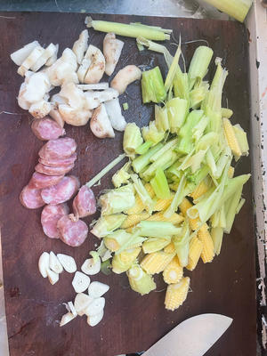 杂菜炒玉米笋