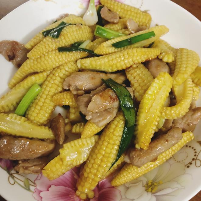 玉米笋炒肉（家庭版）