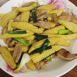 玉米笋炒肉（家庭版）