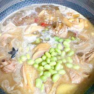 下饭菜｜毛豆烧鸡腿🍗真的pangpang香🔥