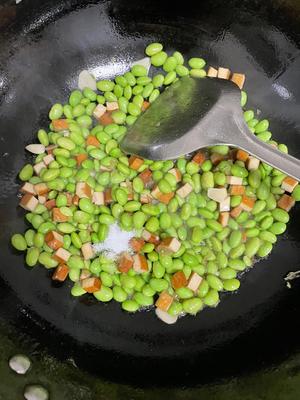 毛豆炒豆干