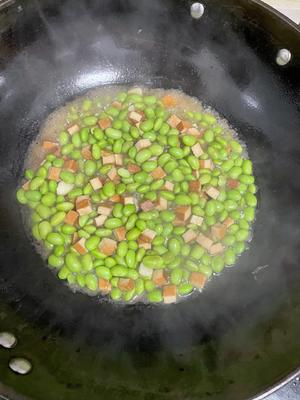 毛豆炒豆干