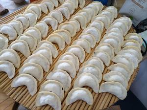 素饺子的极致美味 西葫芦鸡蛋饺子
