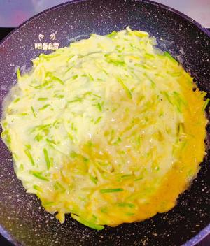 让宝宝爱上吃菜 摊西葫芦软饼（一岁以上婴幼儿辅食）西葫芦黑芝麻鸡蛋饼 煎鸡蛋面糊饼子