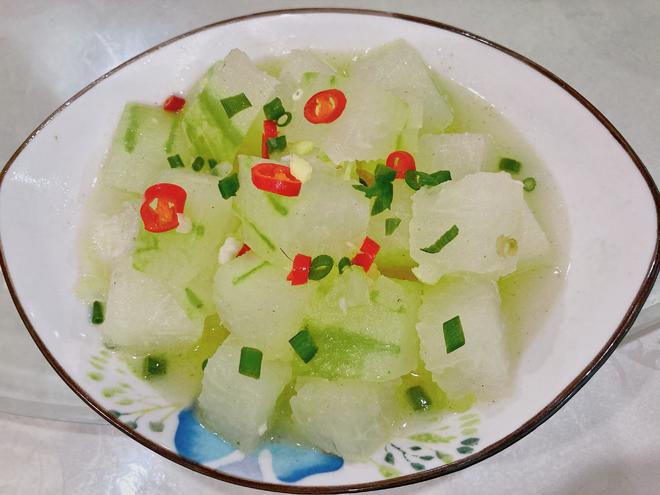 清焖翡翠冬瓜