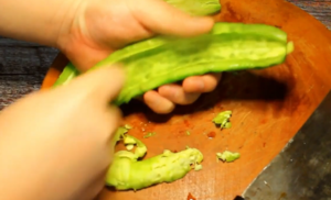 苦瓜鸡蛋饼