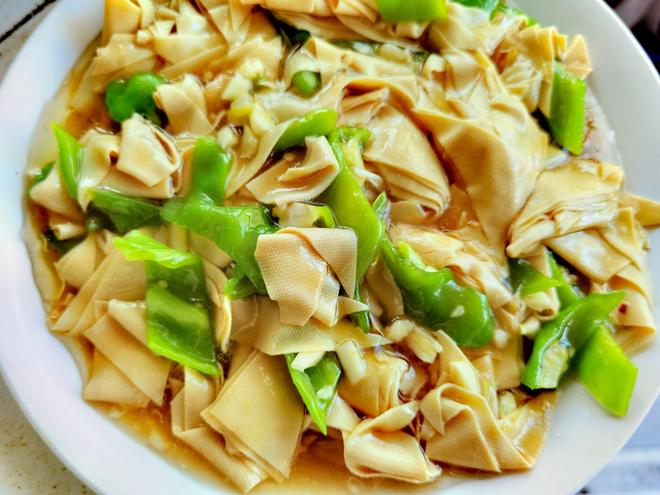 青椒干豆腐（餐馆版）