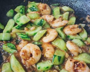 独食快手菜——青瓜炒虾仁