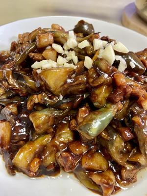 超级下饭酱香味肉末茄子