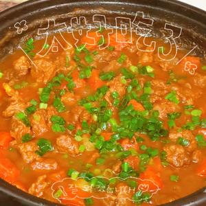 春天猛涨食谱：番茄土豆炖牛腩
