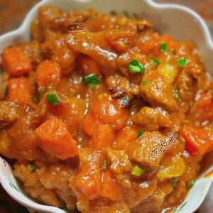 春天猛涨食谱：番茄土豆炖牛腩