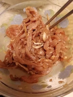 彩椒肉丝