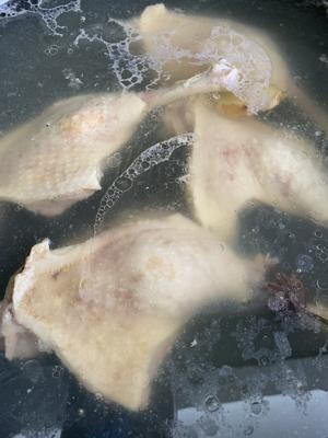 首次成功的盐水鸭腿