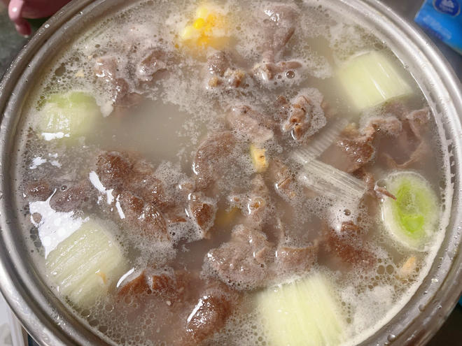 羊肉片火锅