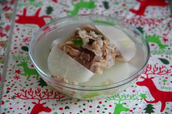 董太的私房菜--白萝卜涮羊肉片