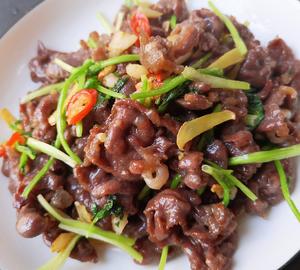 小炒牛腱肉（超详细的做法）