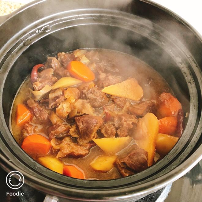 不加香料的红烧牛腱子