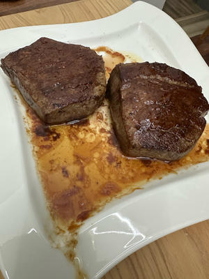 菲力牛排汉堡
