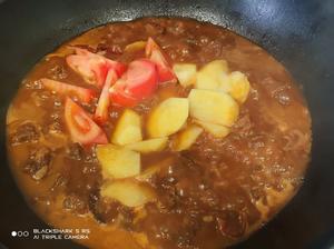 番茄土豆牛腩牛排骨煲