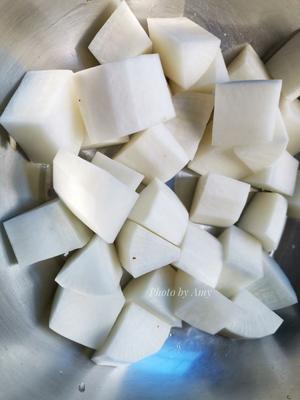 萝卜焖牛腩 （好吃得可以摆摊了）