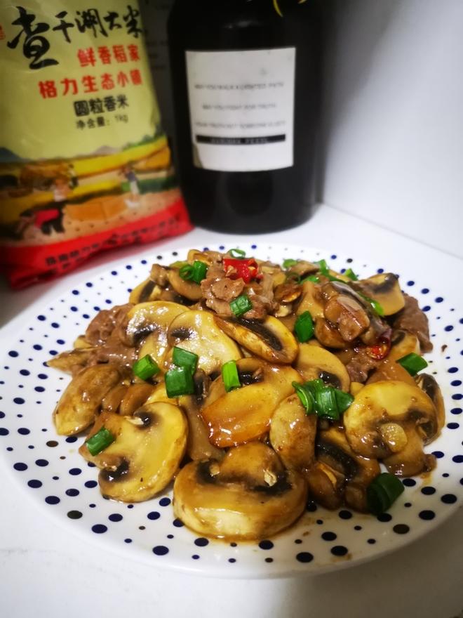🔥口蘑炒牛肉✅低脂美味无敌嫩