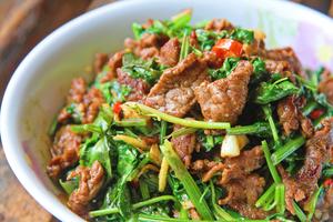 香菜牛肉