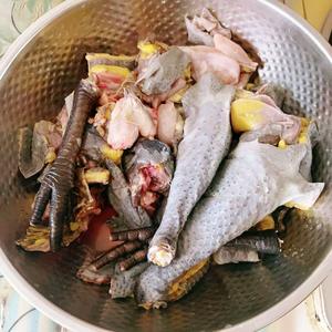板栗黄萝卜老种乌鸡汤(乌皮老母鸡汤)