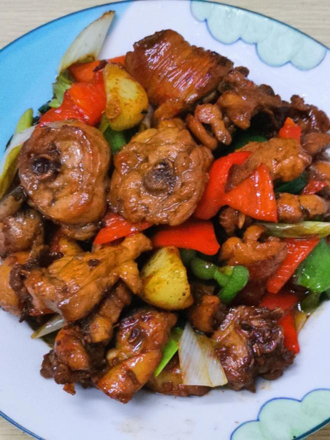 小炒三黄鸡