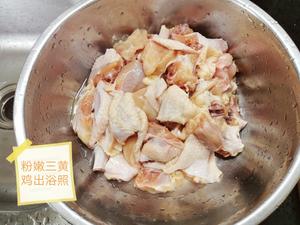 爆炒三黄鸡