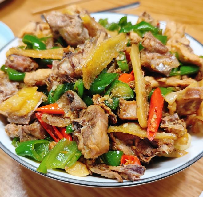 炒土鸡～辣子鸡