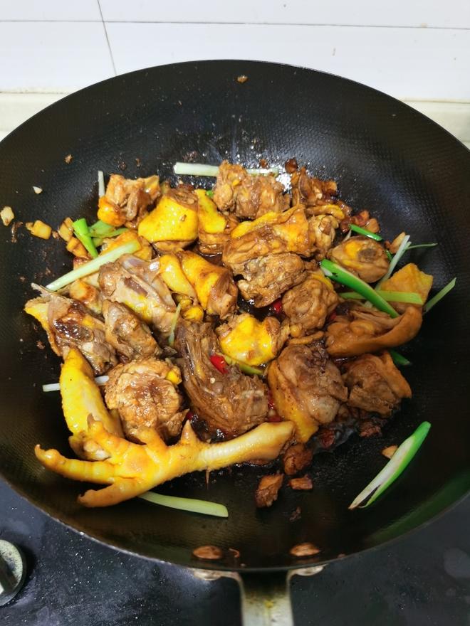 生炒土鸡肉