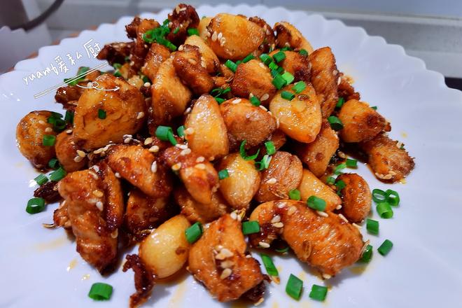 孜然蒜香鸡胸肉