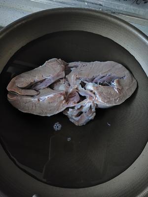 卤猪心