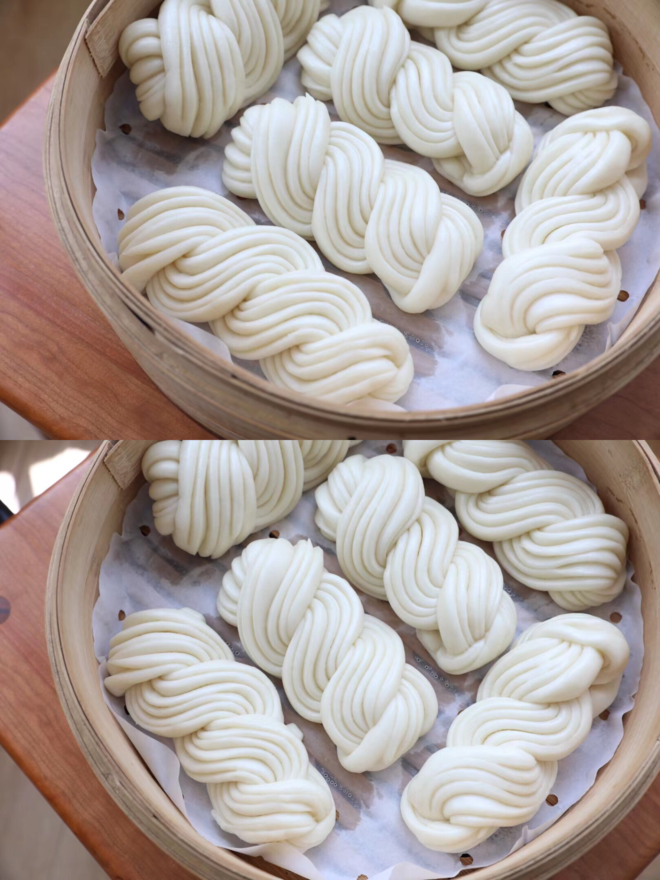 银丝卷？祥云卷？毛线卷？不管咯，就是卷卷馒头