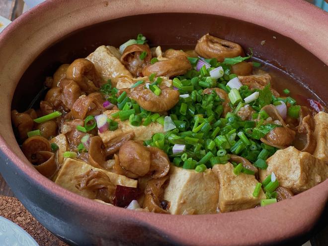 肥肠炖豆腐