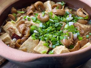 肥肠炖豆腐