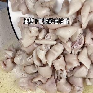 🔥干煸肥肠这样做，实在是太香了，好吃到停不下来😄