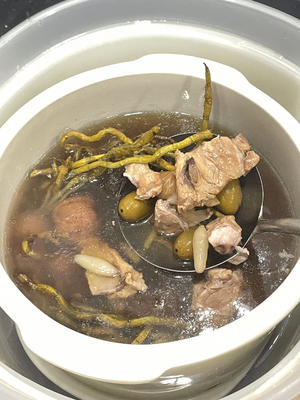 有手就会‼️青橄榄石斛猪骨汤🫒