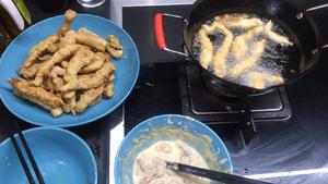 椒盐里脊（加洋葱）