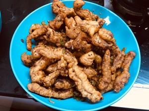椒盐里脊（加洋葱）