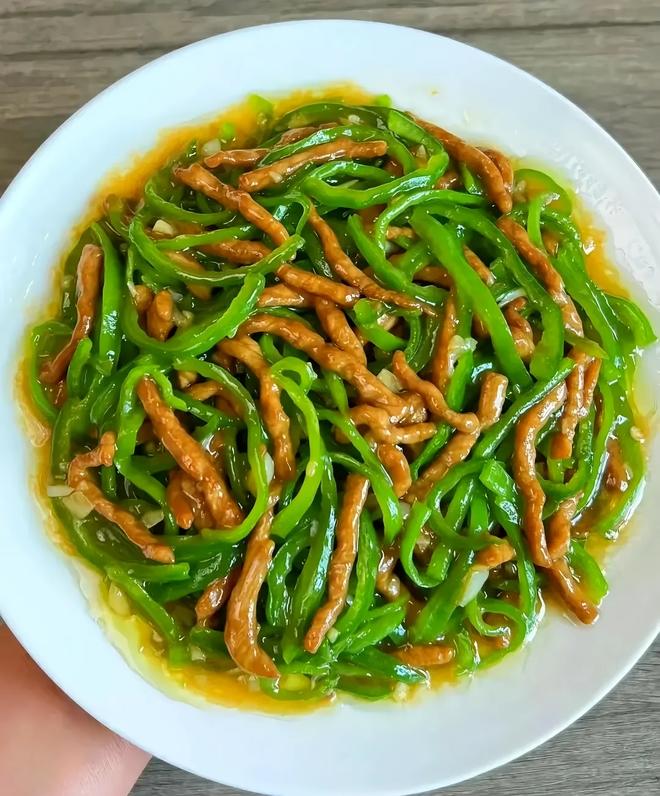 🏆青椒肉丝⭐️五星级做法