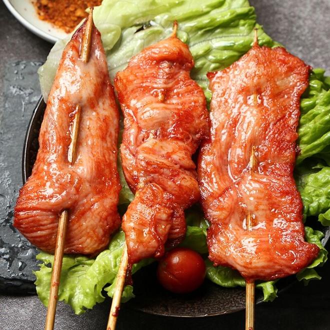 里脊肉串腌制