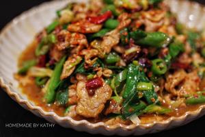 超下饭！大蒜炒里脊