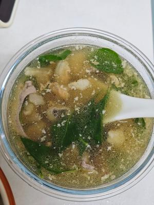 猪肝瘦肉枸杞叶汤